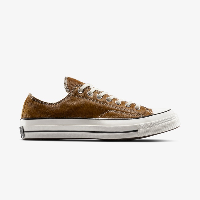  Converse Chuck 70 Pony Hair Unisex Kahverengi Sneaker