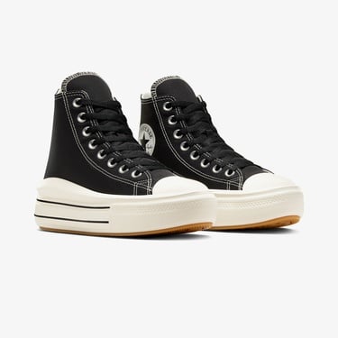  Converse Chuck Taylor All Star Move Platform Kadın Siyah Platform Sneaker