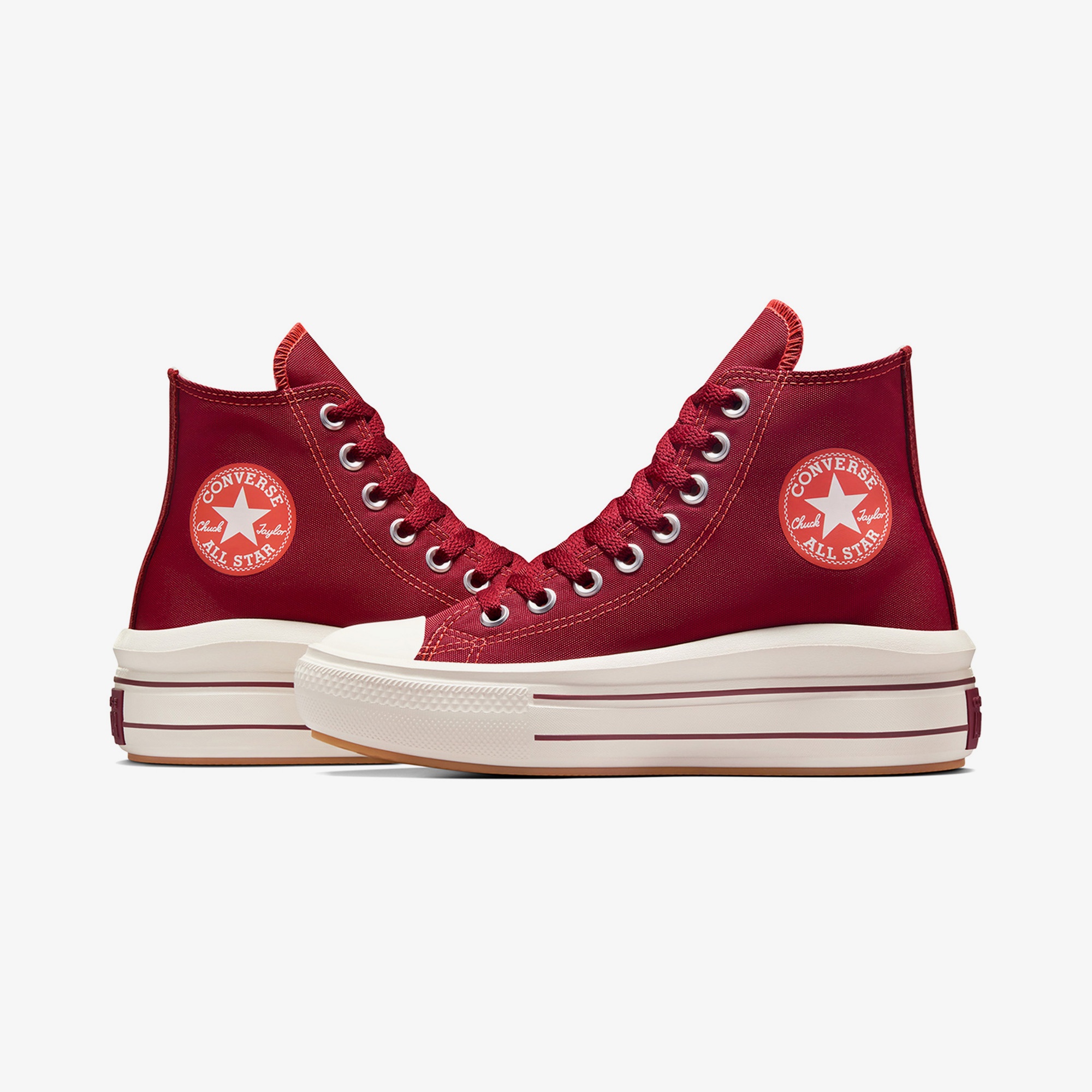 Converse Chuck Taylor All Star Move Platform Kadın Kırmızı Platform Sneaker