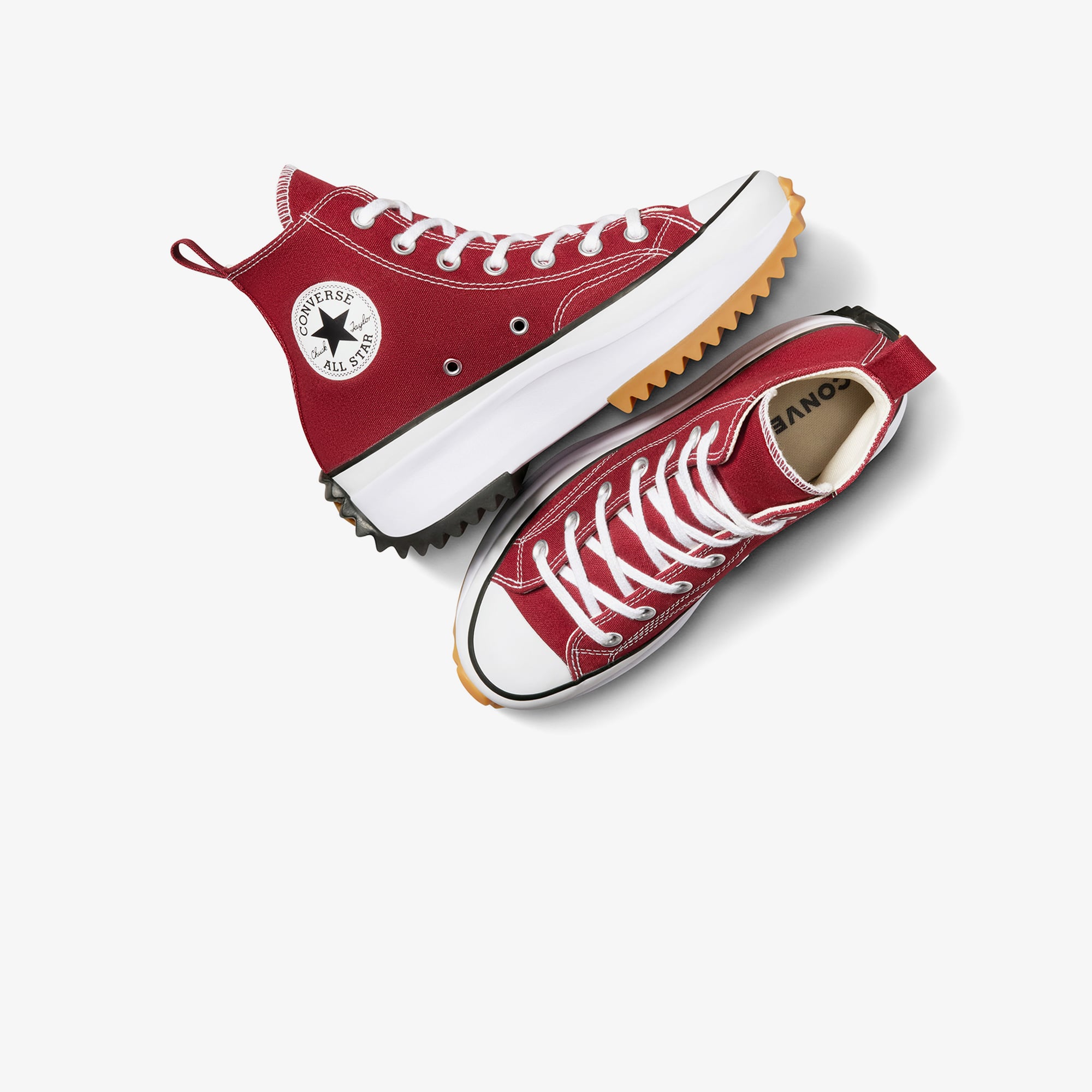 Converse Converse Run Star Hike Unisex Kırmızı Platform Sneaker | FashFed Kırmızı - 6. görsel