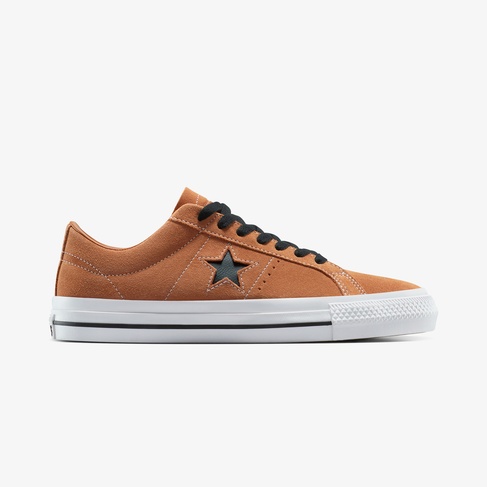 Converse One Star Pro Unisex Turuncu Süet Sneaker
