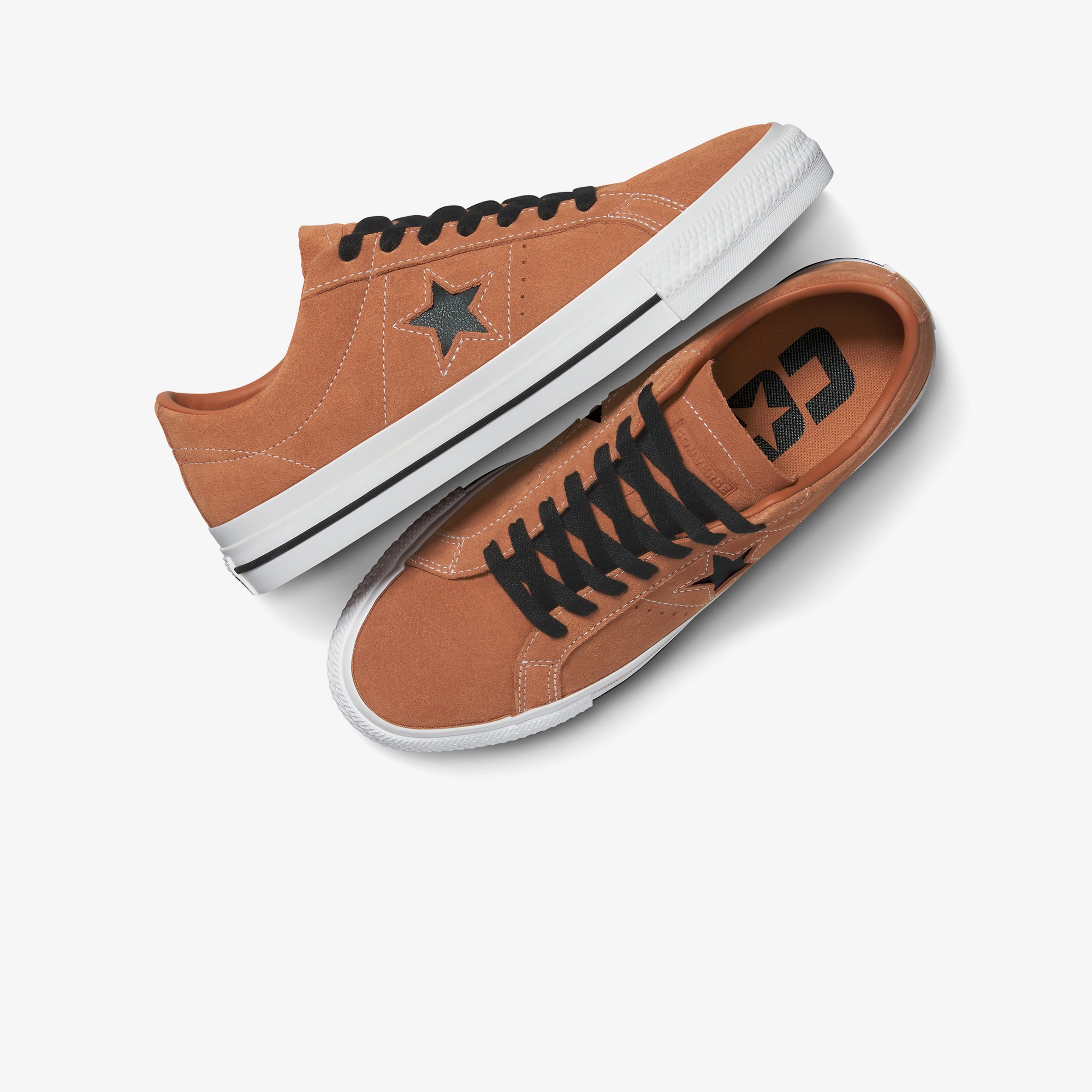 Converse One Star Pro Unisex Turuncu Süet Sneaker