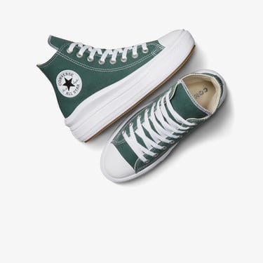  Converse Chuck Taylor All Star Move Platform Kadın Yeşil Platform Sneaker
