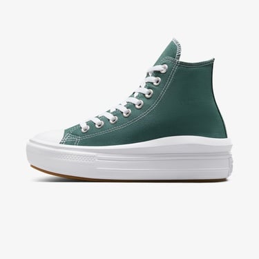  Converse Chuck Taylor All Star Move Platform Kadın Yeşil Platform Sneaker