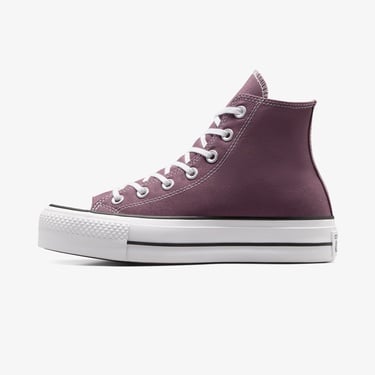  Converse Chuck Taylor All Star Lift Kadın Bordo Platform Sneaker