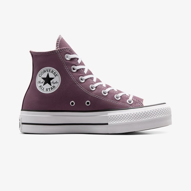  Converse Chuck Taylor All Star Lift Kadın Bordo Platform Sneaker