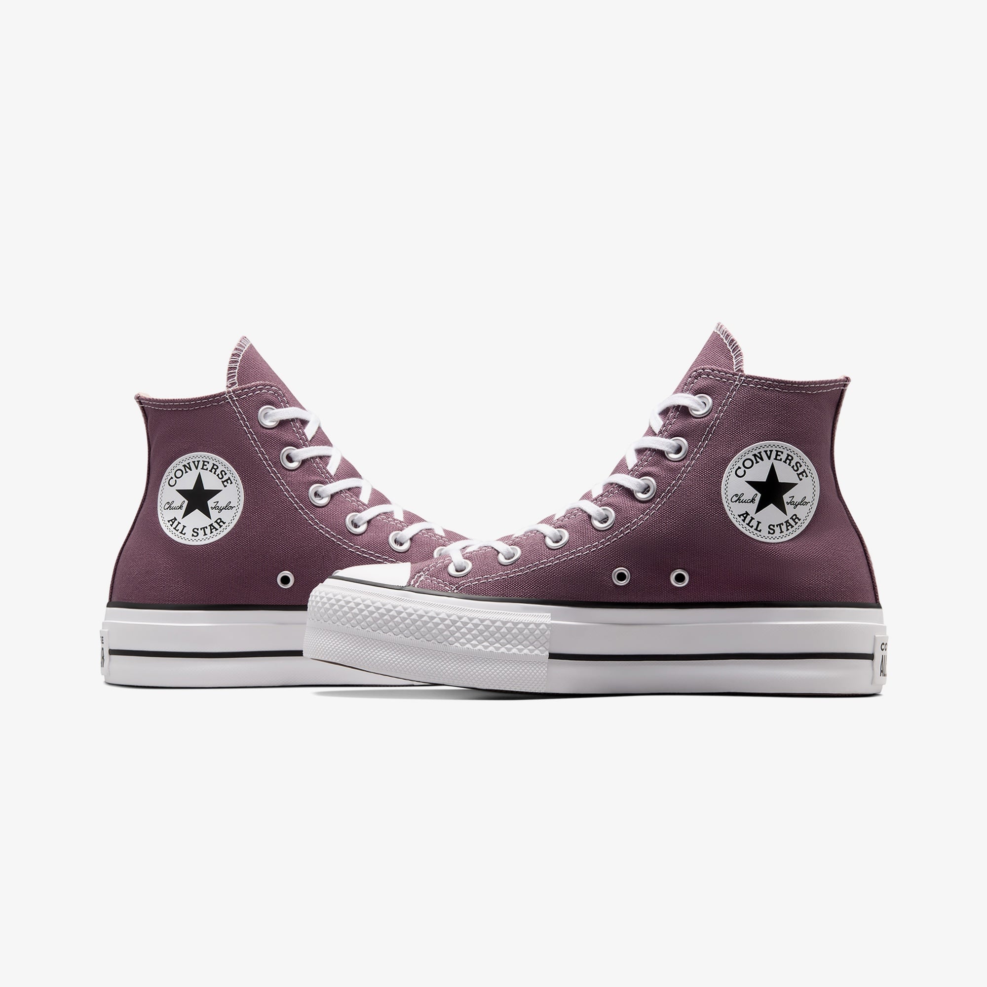 Converse Chuck Taylor All Star Lift Kadın Bordo Platform Sneaker