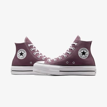  Converse Chuck Taylor All Star Lift Kadın Bordo Platform Sneaker