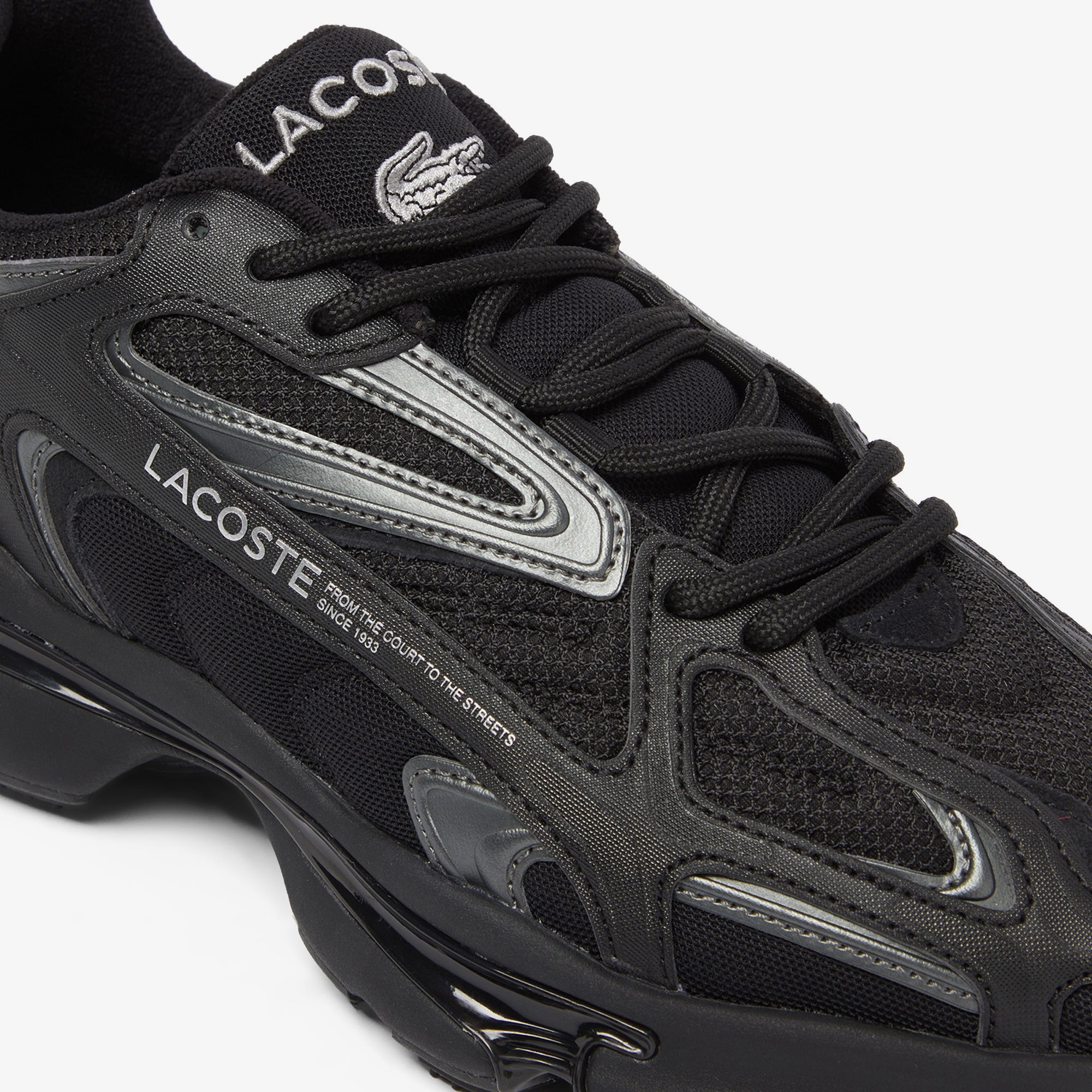 Lacoste L003 2K24 Erkek Siyah Sneaker