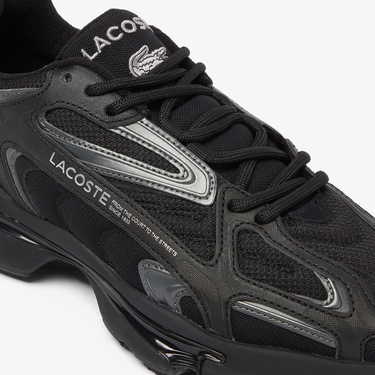  Lacoste L003 2K24 Erkek Siyah Sneaker