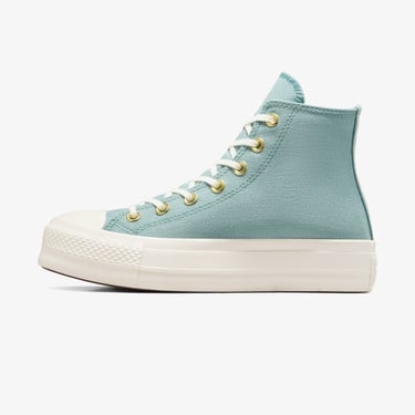  Converse Chuck Taylor All Star Lift Kadın Açık Mavi Platform Sneaker