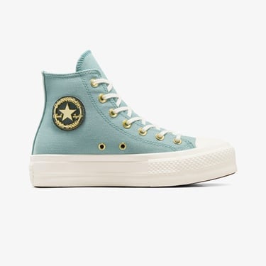  Converse Chuck Taylor All Star Lift Kadın Açık Mavi Platform Sneaker