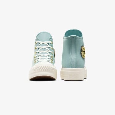  Converse Chuck Taylor All Star Lift Kadın Açık Mavi Platform Sneaker