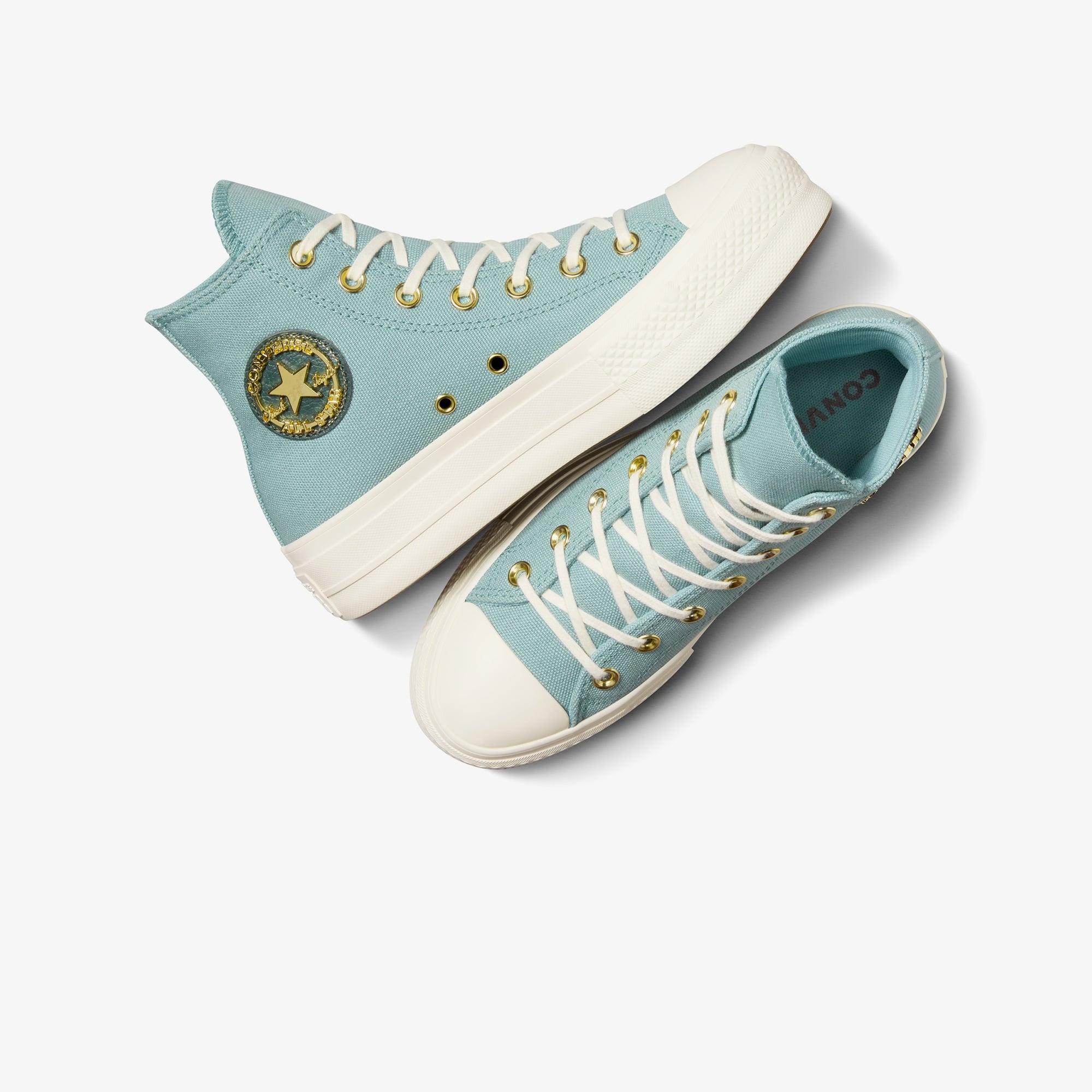 Converse Chuck Taylor All Star Lift Kadın Açık Mavi Platform Sneaker