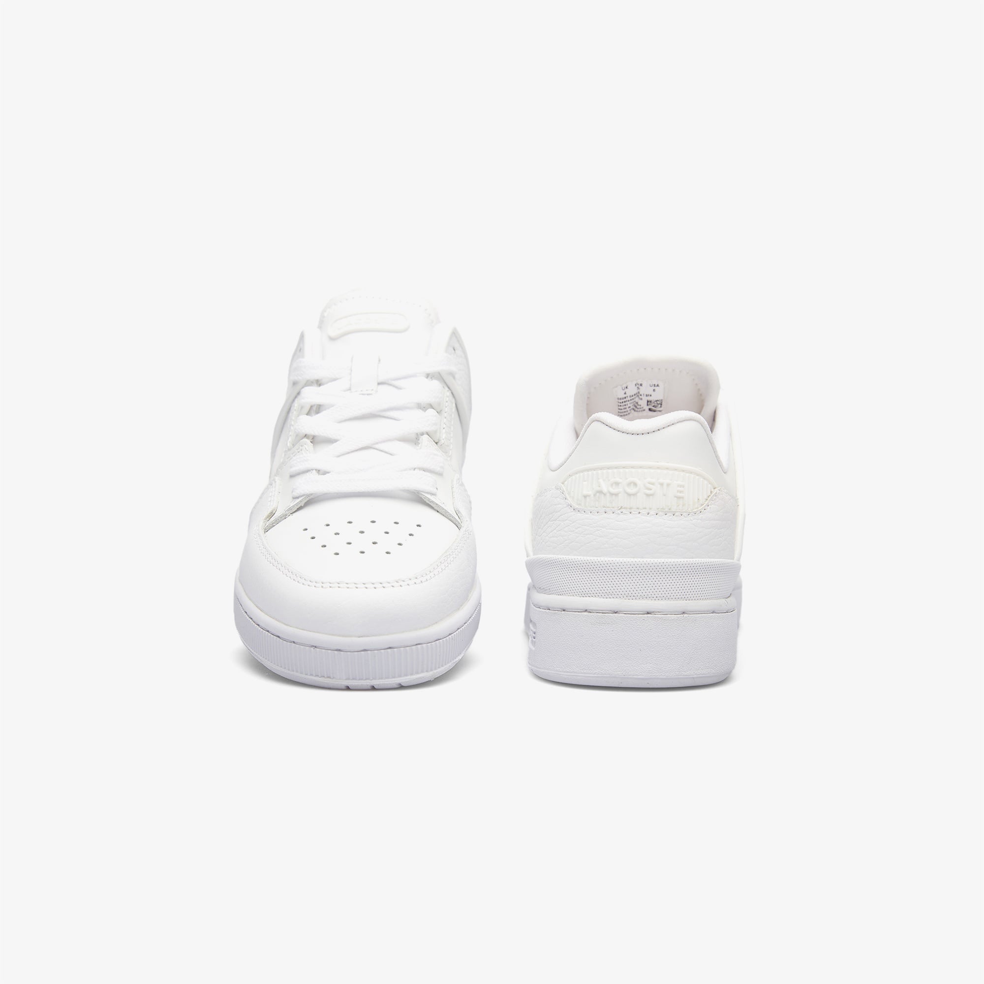 Lacoste Court Cage Leather Kadın Beyaz Sneaker