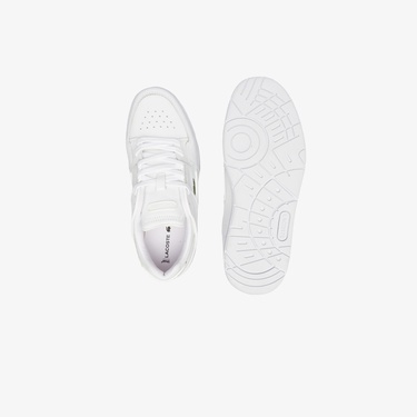  Lacoste Court Cage Leather Kadın Beyaz Sneaker