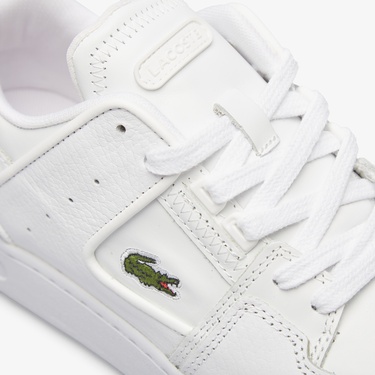  Lacoste Court Cage Leather Kadın Beyaz Sneaker