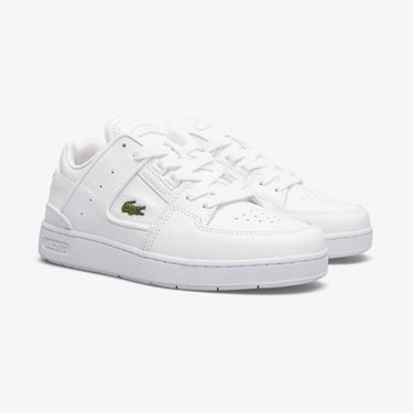  Lacoste Court Cage Leather Kadın Beyaz Sneaker