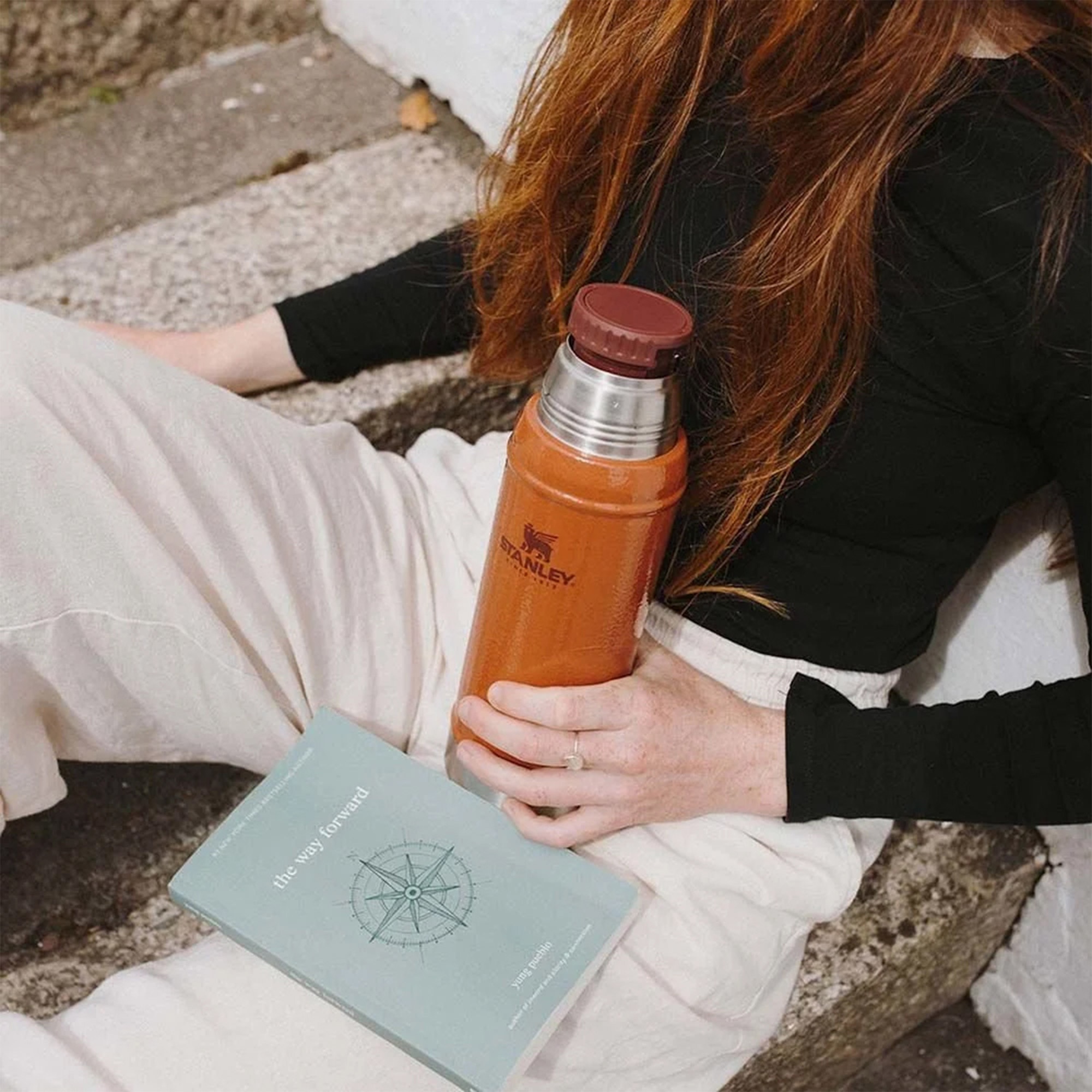 Stanley Klasik Vakumlu 0,75 L Kahverengi Termos