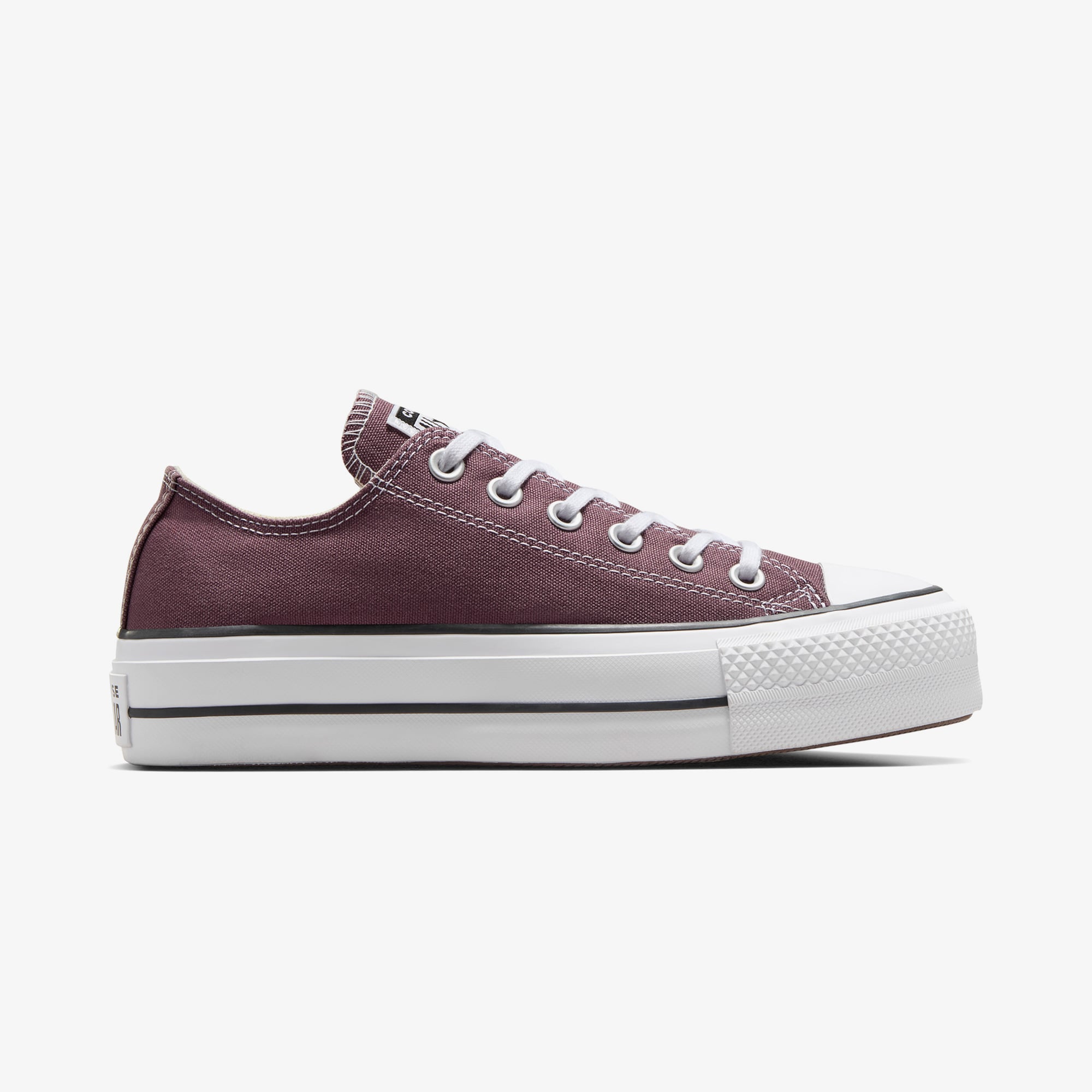 Converse Converse Chuck Taylor All Star Lift Kadın Bordo Platform Sneaker | FashFed Bordo - 2. görsel