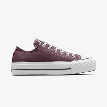  Converse Chuck Taylor All Star Lift Kadın Bordo Platform Sneaker