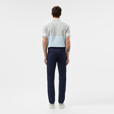  Lacoste Erkek Slim Fit Chino Lacivert Pantolon