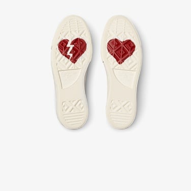  Converse Chuck Taylor All Star Lift Hearts Kadın Kırmızı Platform Sneaker