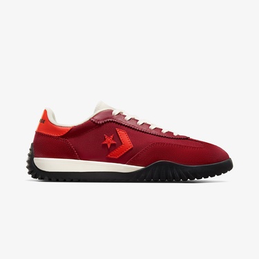  Converse Run Star Trainer Unisex Kırmızı Deri Sneaker