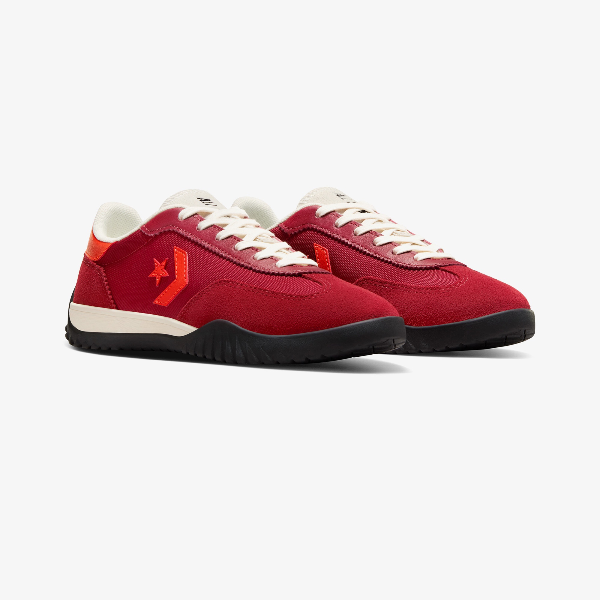 Converse Run Star Trainer Unisex Kırmızı Deri Sneaker