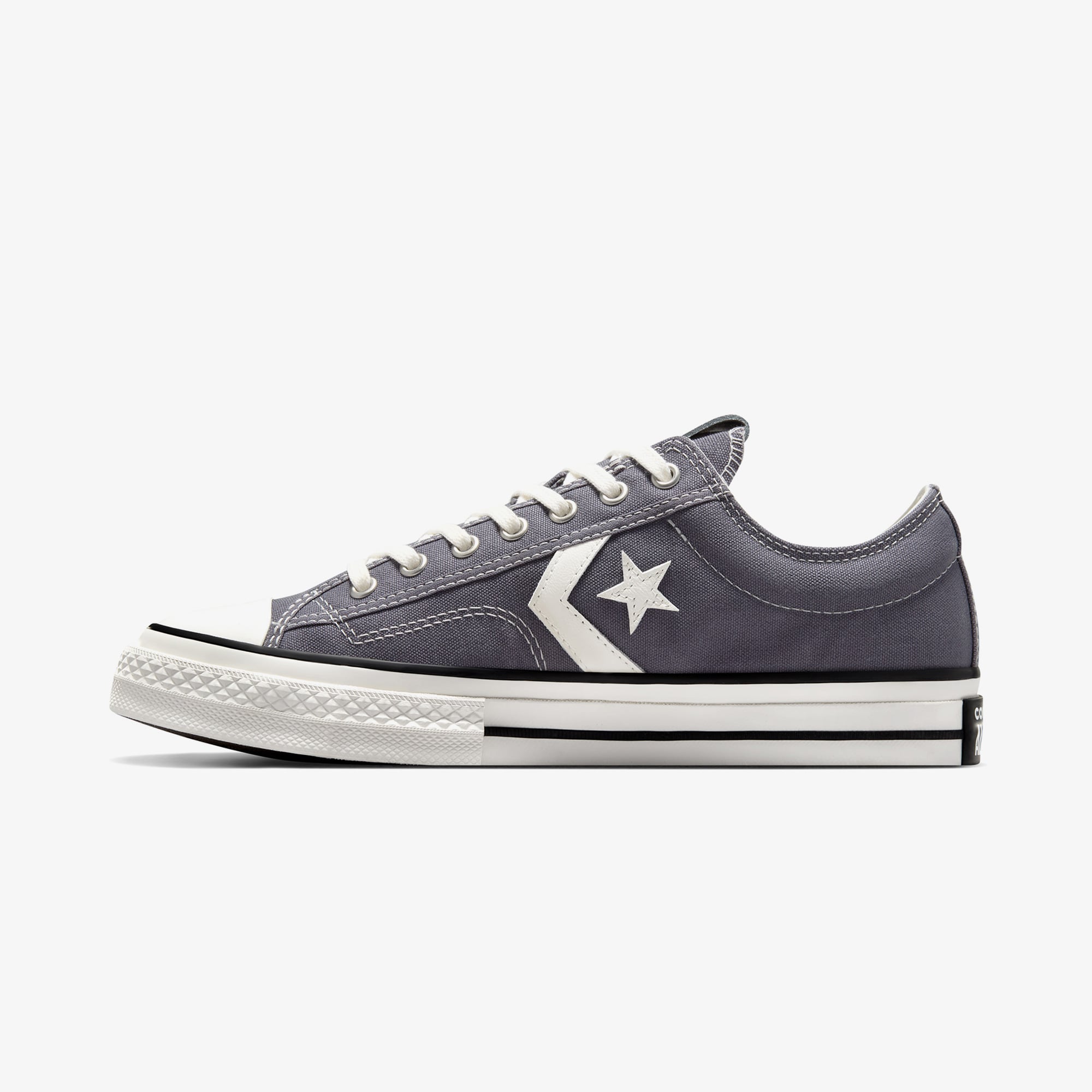 Converse Converse Mor Star Player 76 Unisex Gri Sneaker | FashFed Mor - 5. görsel