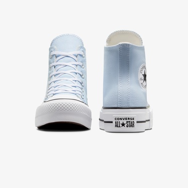  Converse Chuck Taylor All Star Lift Kadın Mavi Platform Sneaker