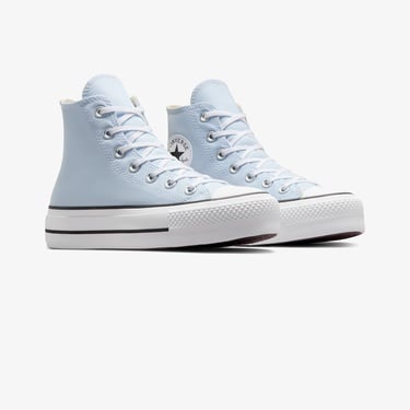  Converse Chuck Taylor All Star Lift Kadın Mavi Platform Sneaker