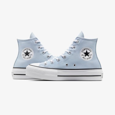  Converse Chuck Taylor All Star Lift Kadın Mavi Platform Sneaker