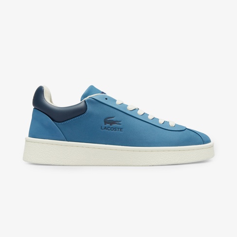  Lacoste Baseshot Pro Leather Erkek Mavi Sneaker