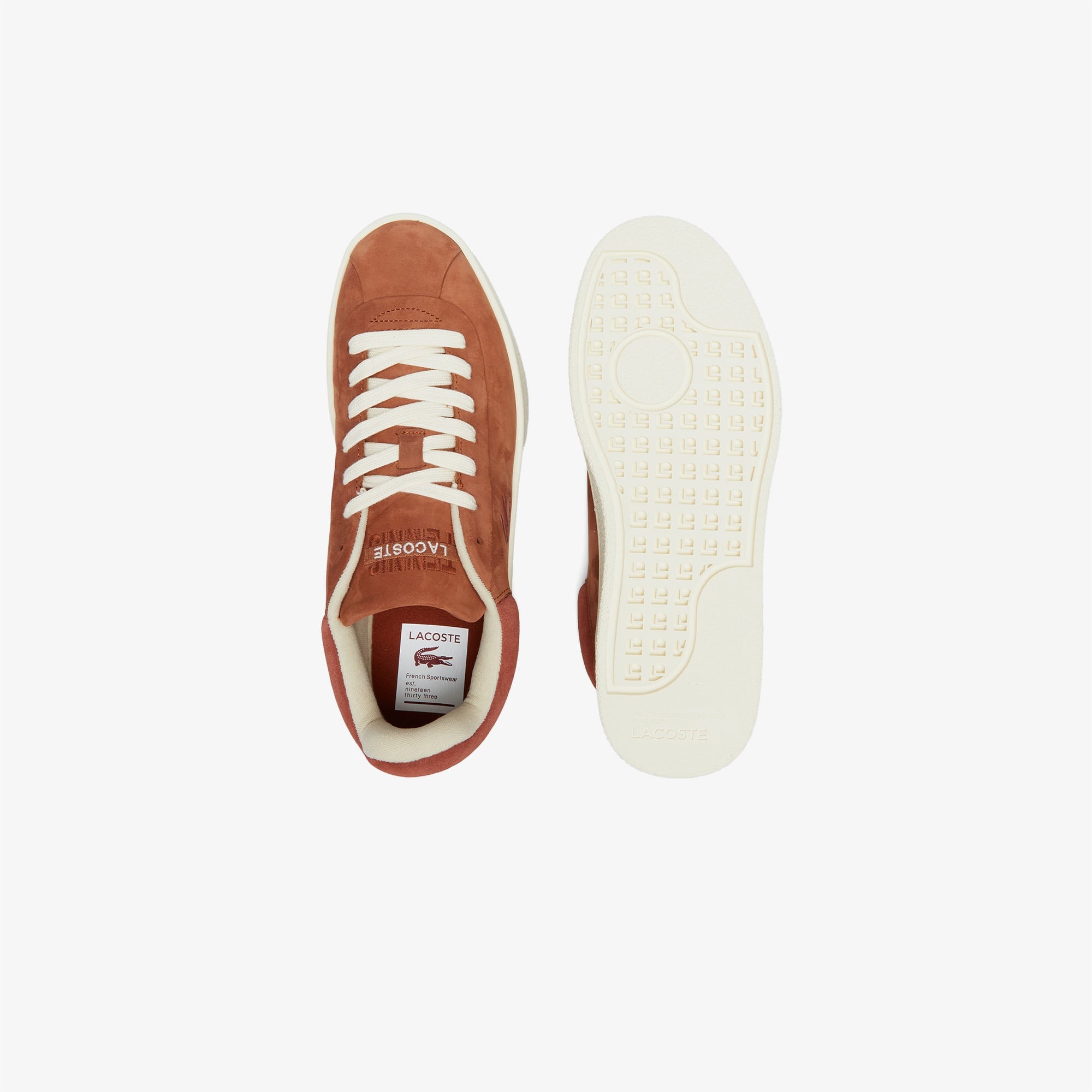 Lacoste Baseshot Pro Leather Erkek Kahverengi Sneaker
