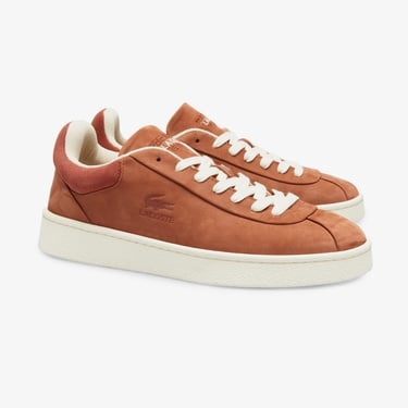  Lacoste Baseshot Pro Leather Erkek Kahverengi Sneaker