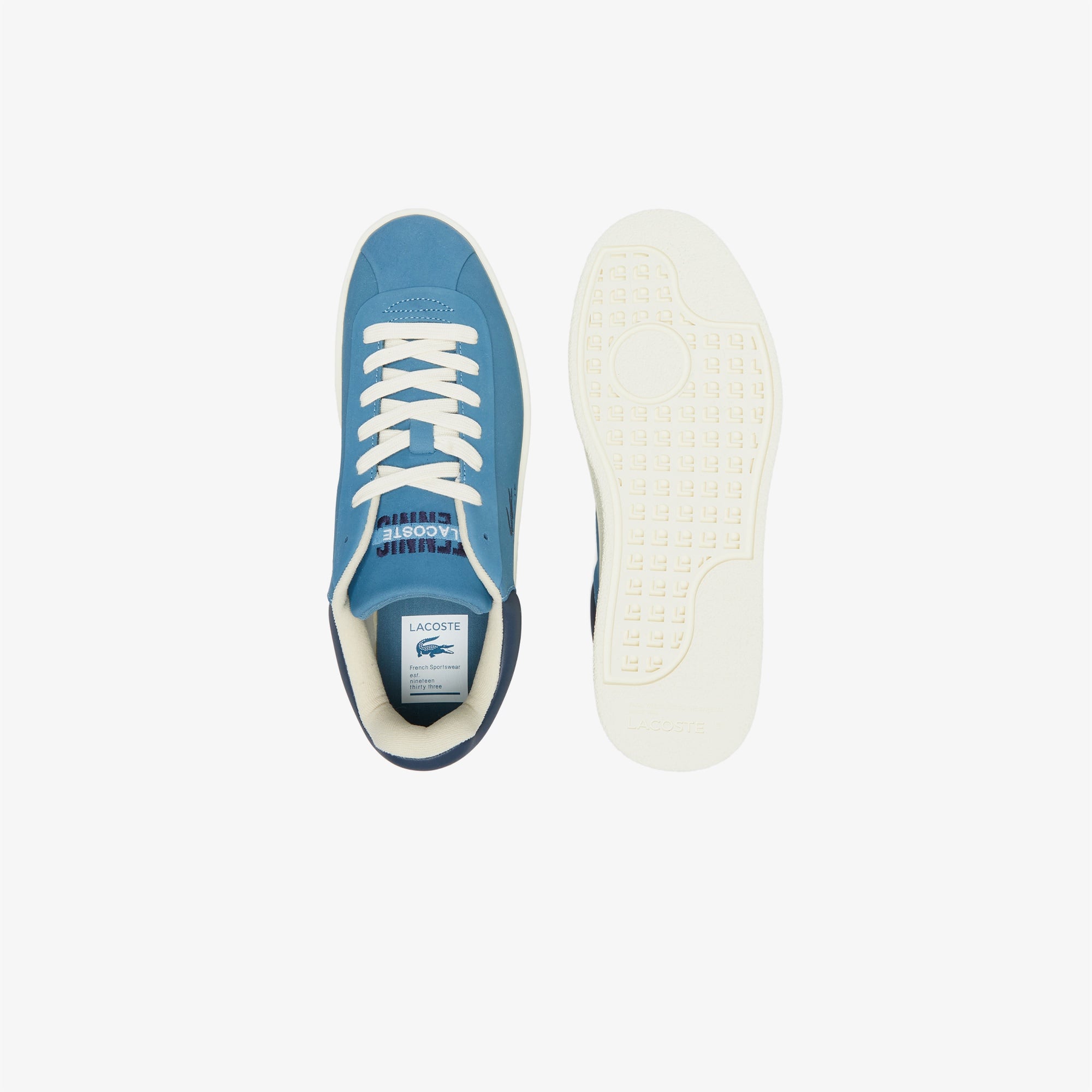Lacoste Baseshot Pro Leather Erkek Mavi Sneaker