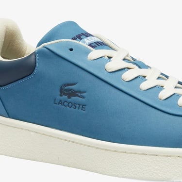  Lacoste Baseshot Pro Leather Erkek Mavi Sneaker