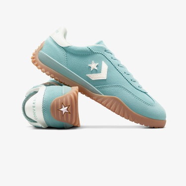  Converse Run Star Trainer Unisex Açık Mavi Süet Sneaker