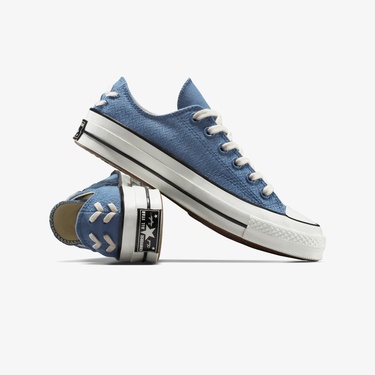  Converse Chuck 70 Crafted Laces Unisex Mavi Sneaker