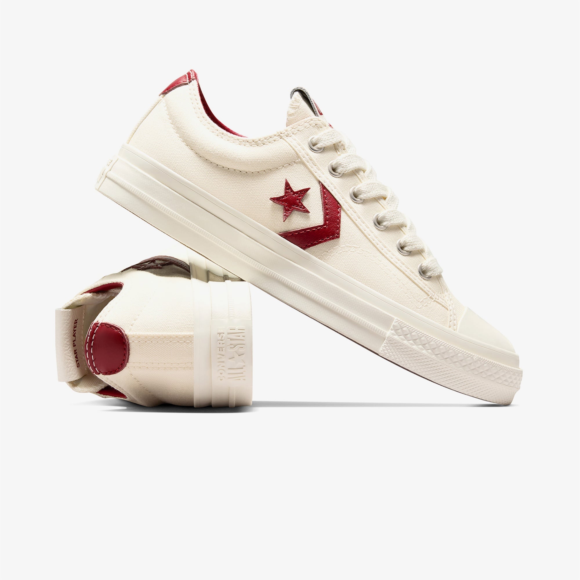 Converse Star Player 76 Unisex Krem Rengi Sneaker