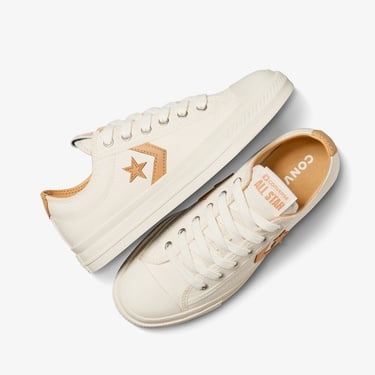  Converse Star Player 76 Unisex Krem Rengi Sneaker