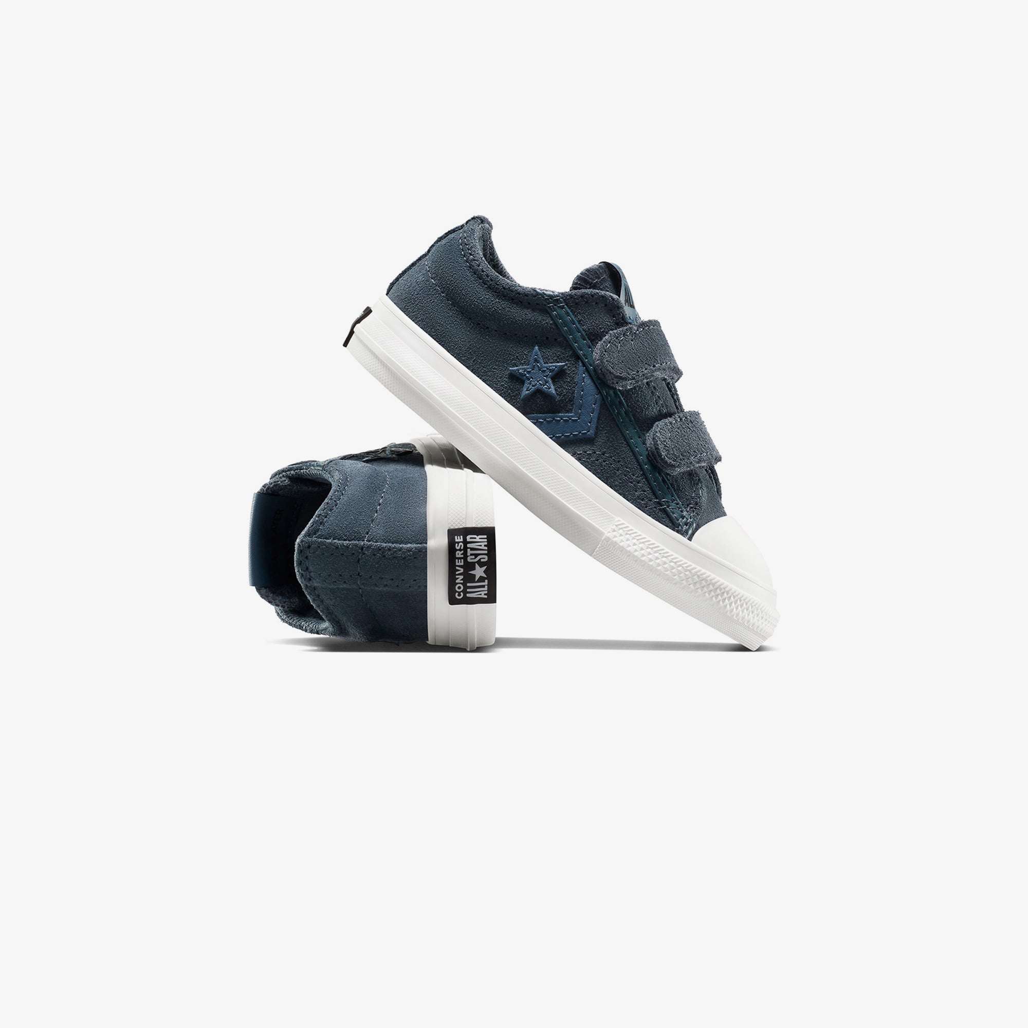 Converse Star Player 76 Çocuk Lacivert Süet Sneaker - Görsel 6