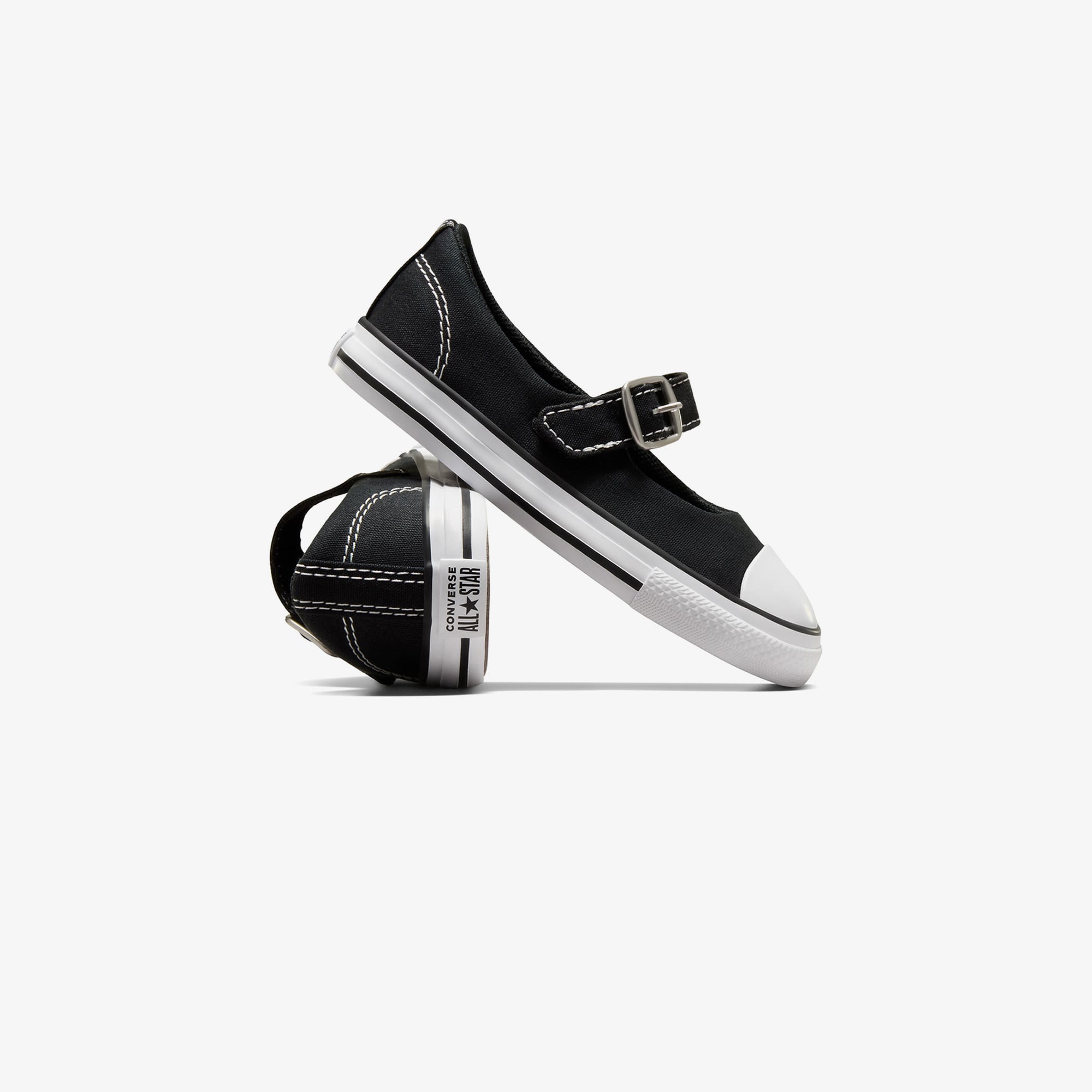 Converse Chuck Taylor All Star Dainty Mary Jane Çocuk Siyah Babet - Görsel 7