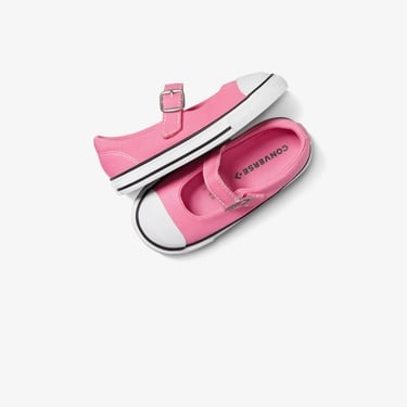  Converse Chuck Taylor All Star Dainty Mary Jane Çocuk Pembe Babet