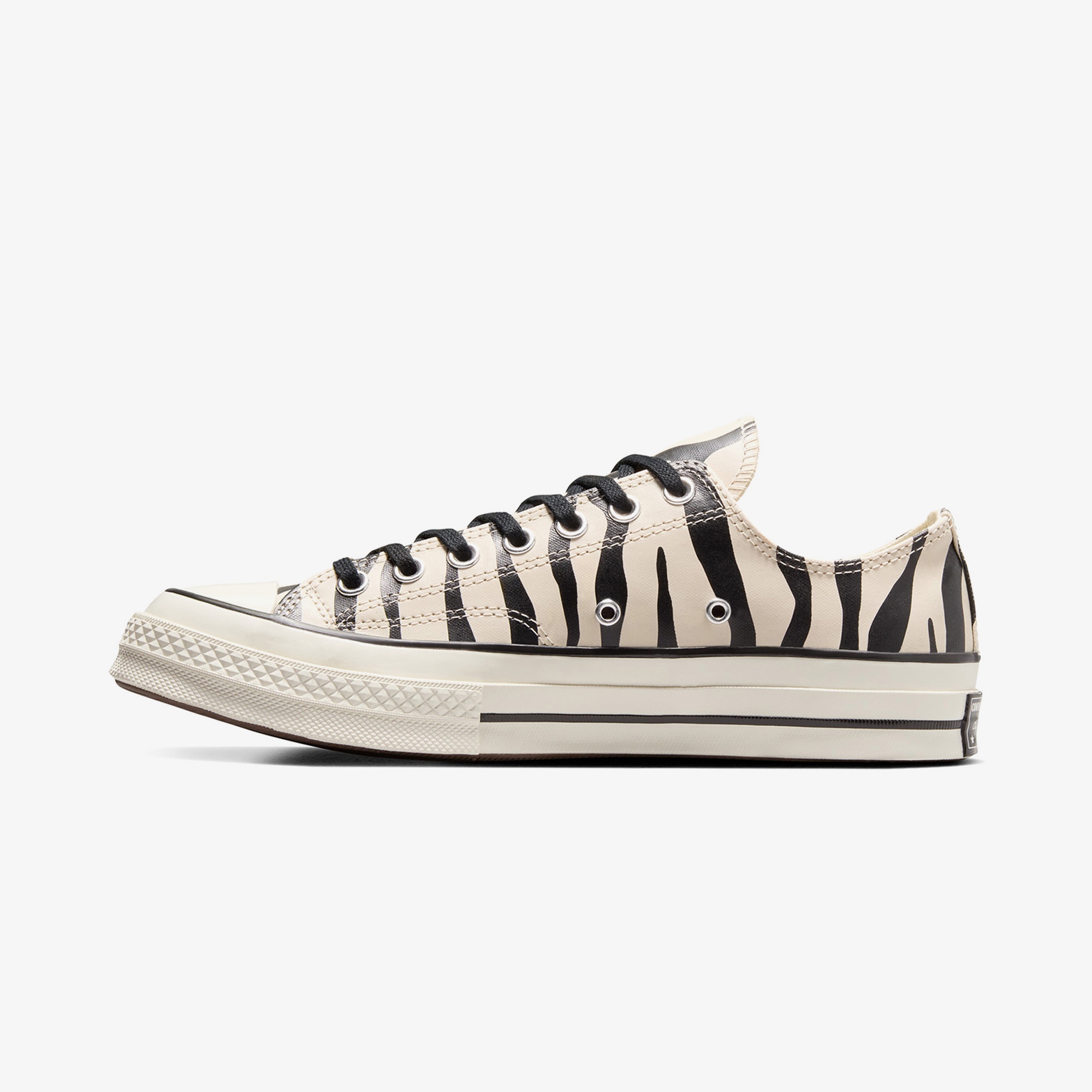 Converse Chuck 70 Zebra Print Unisex Bej Sneaker