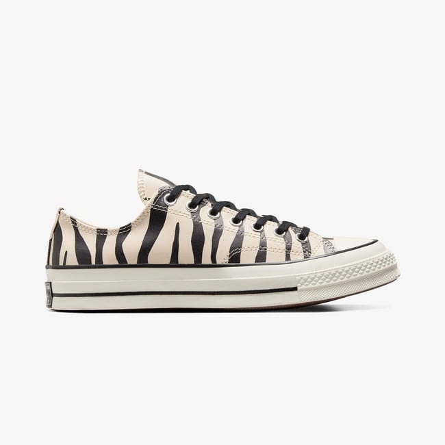  Converse Chuck 70 Zebra Print Unisex Bej Sneaker