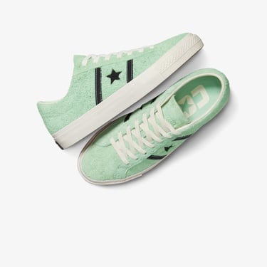  Converse One Star Academy Pro Unisex Yeşil Süet Sneaker