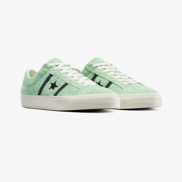  Converse One Star Academy Pro Unisex Yeşil Süet Sneaker