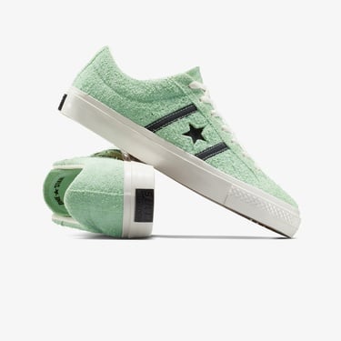  Converse One Star Academy Pro Unisex Yeşil Süet Sneaker